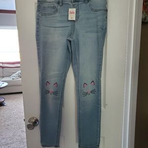 Girls plus size jeans/jegging